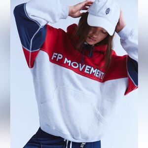 FP Movement Final Call Colorblock Logo Hoodie 🌟